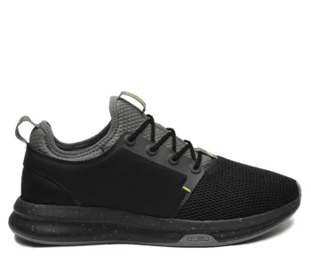 New KURU Footwear ATOM WIDE Jetblack-citron