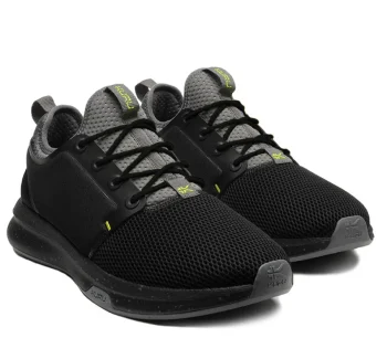 New KURU Footwear ATOM WIDE Jetblack-citron