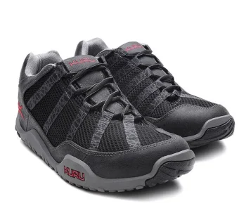 Online KURU Footwear CHICANE Jetblack-cardinalred