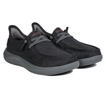 Discount KURU Footwear DRAFT Rento Jetblack-brickred