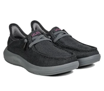 Fashion KURU Footwear DRAFT Rento Jetblack-merlot