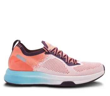Online KURU Footwear FLUX Orangesherbet-calypsoblue